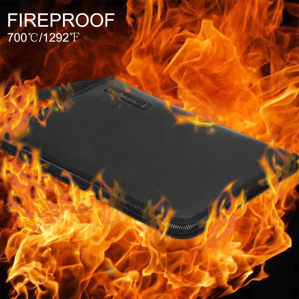 Новинка 2019 огнеупорная водонепроницаемая сумка для документов формата А4 папка