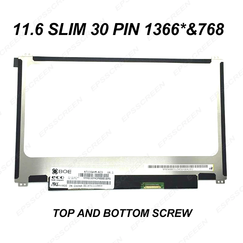 

new replace display for ASUS X205T X205TA Series R209HA-FD 11.6" LED LCD Screen non touch matrix module edp 30pin