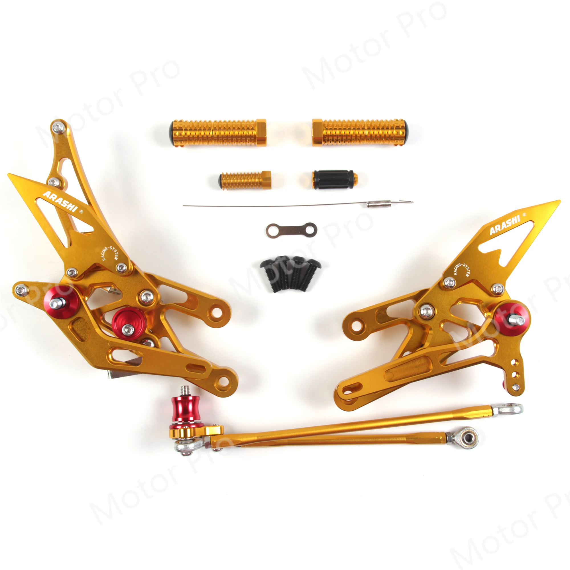 Регулируемые подножки для Honda CBR1000RR 2004-2007 аксессуары для мотоциклов Peg Rearsets педаль CBR 1000 RR CBR1000 1000RR