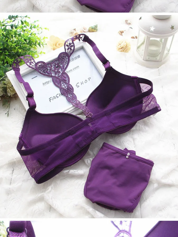 Женский бюстгальтер с чашками пуш ап и застежкой спереди|Бюстгальтеры| |