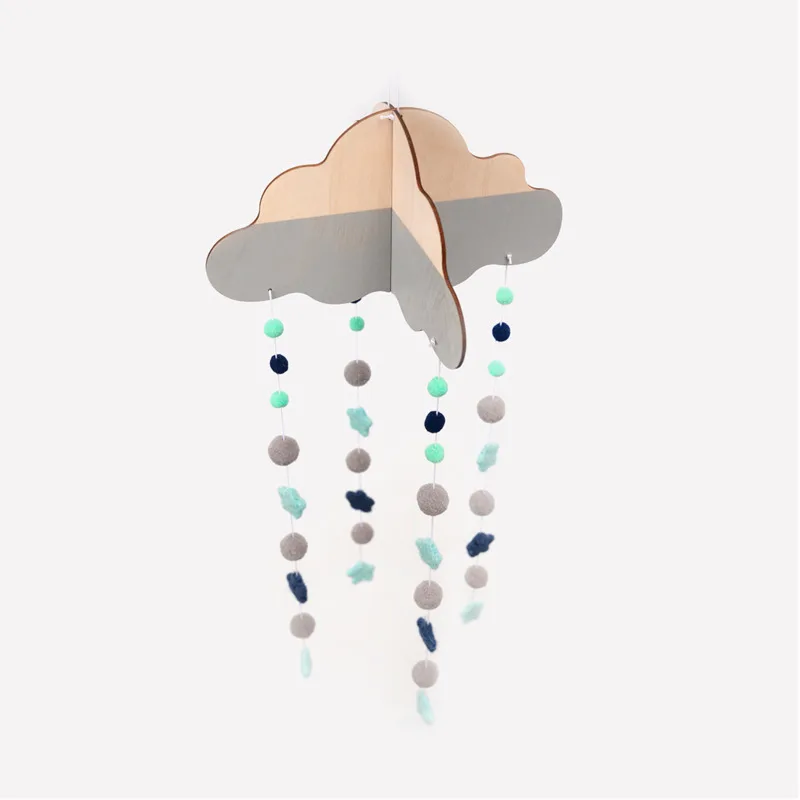 Ins Детские подвижные погремушки игрушки 0 12 месяцев для новорожденных кроватки