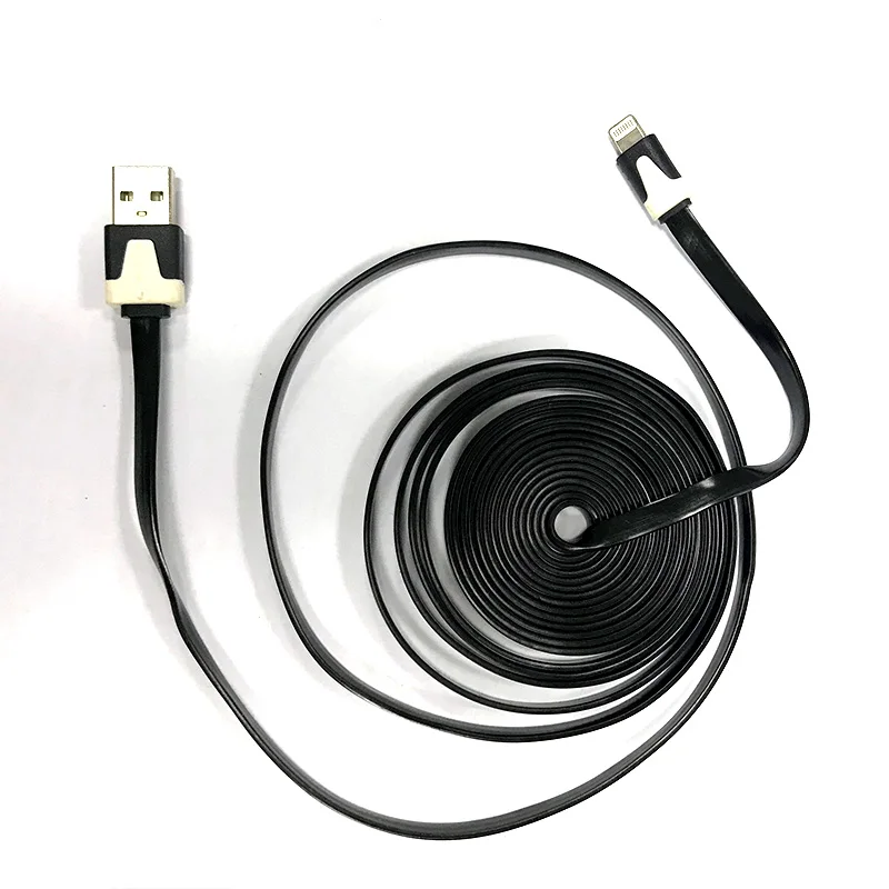 3 м черный USB 2 0 кабель для передачи данных и зарядки телефона линейный провод