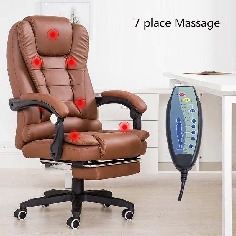 Oficina Boss футболка Stoel Chaise De Bureau Ordinateur Sedia Ufficio кожа Silla Cadeira Poltrona игровое массажное кресло для офиса