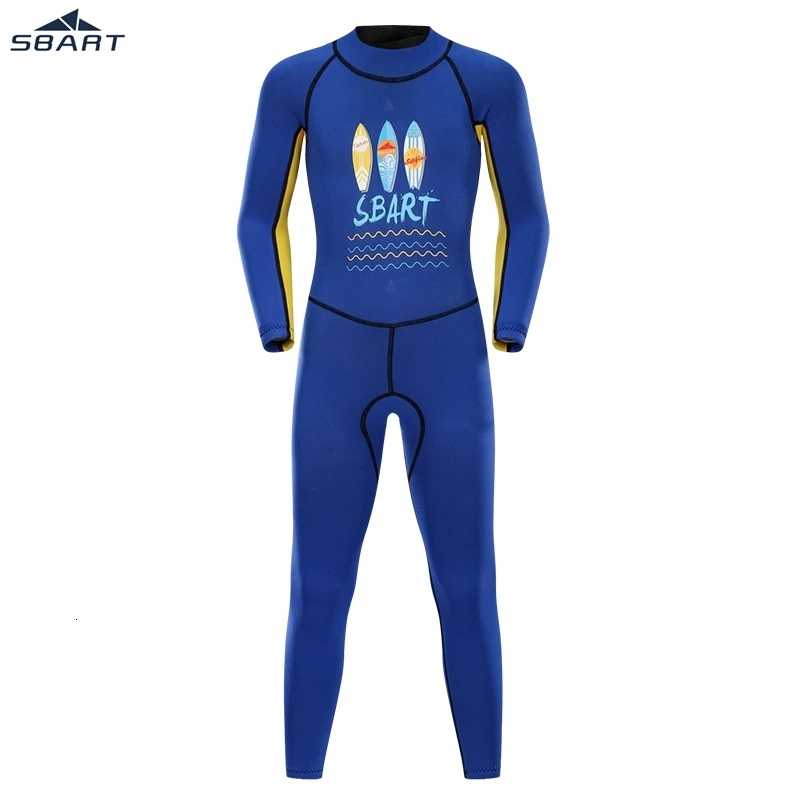SBART детский купальник из неопрена с длинным рукавом 2 мм |