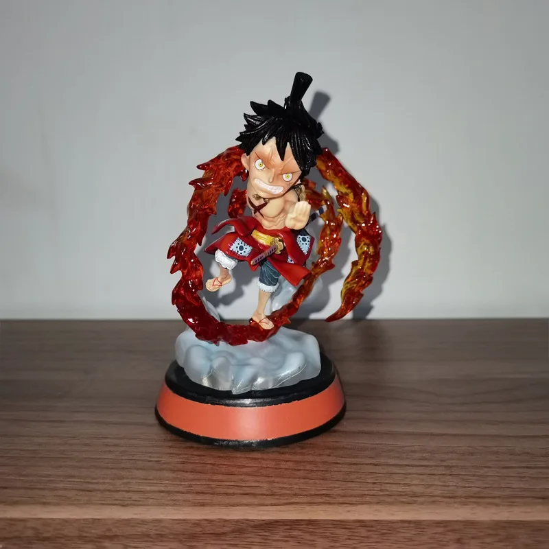Аниме One Piece GK Monkey D. Luffy экшн-фигурка соломенная группа Милая версия Коллекционная