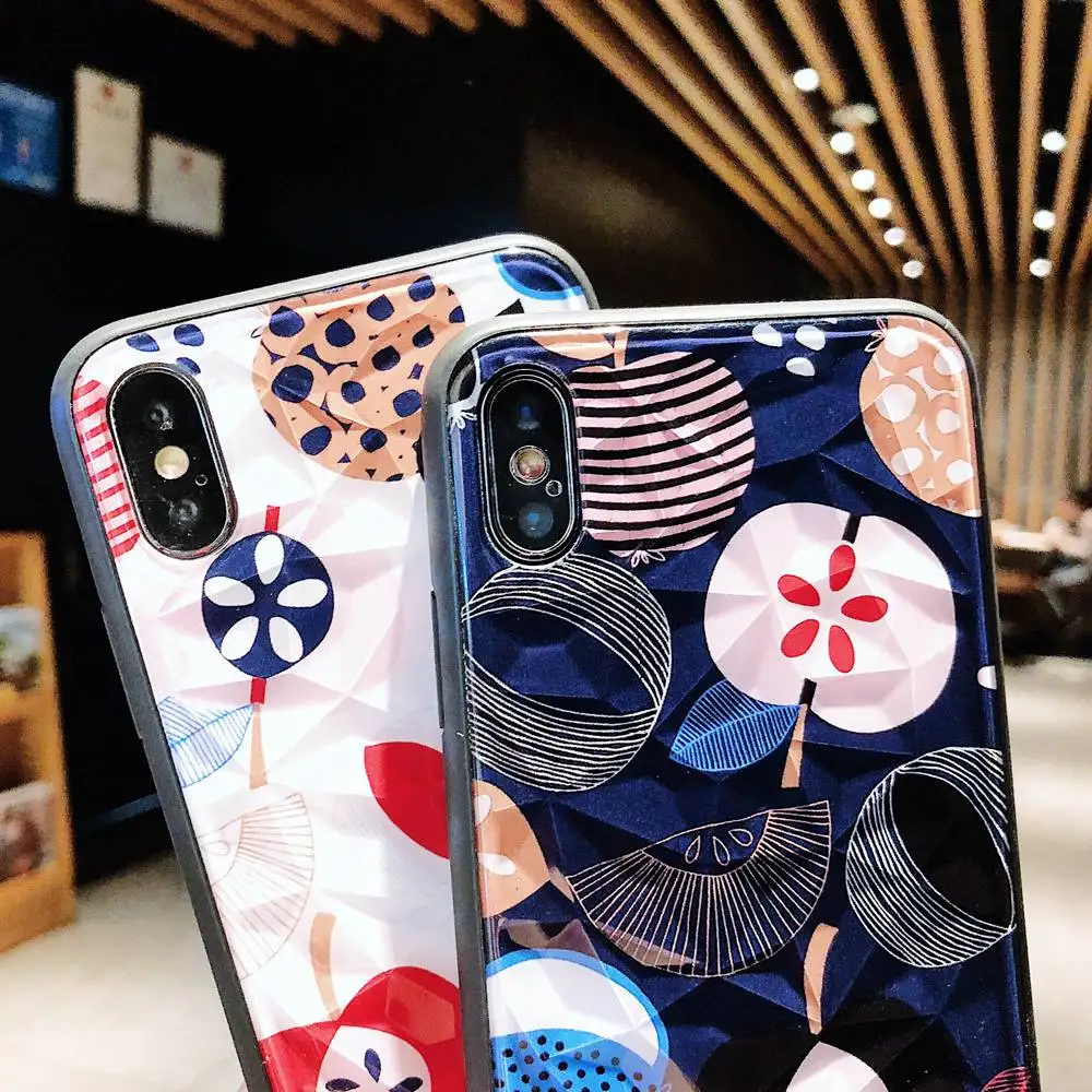 Чехол для телефона KISSCASE с абстрактным узором iPhone7 X XR XS Max жесткие чехлы ПК iPhone 6 6s