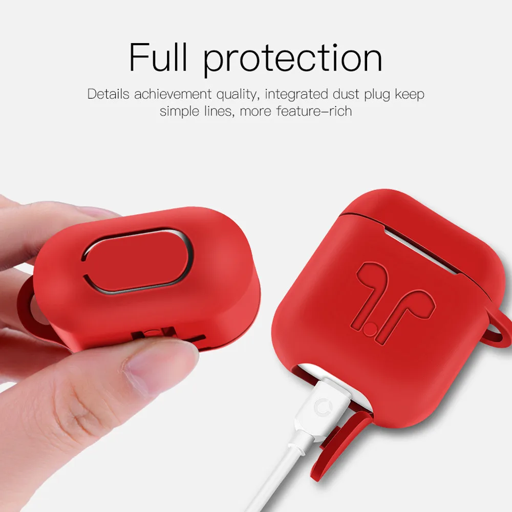Аксессуары для airpods силиконовый чехол наушников анти потеря ремешок держатель