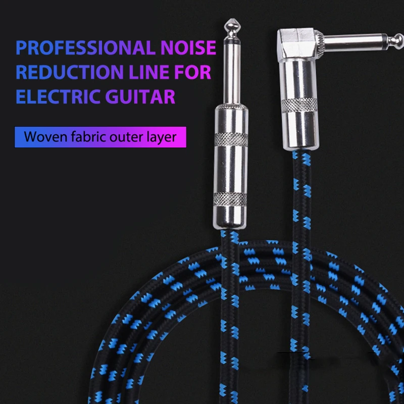 

Electric Guitar Audio Cable Bass Guitarra Cable Jack Cord