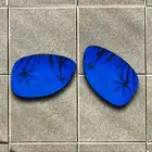 Темно-синие поляризованные солнцезащитные очки, сменные линзы, зеркальная оправа, 100% защита от ультрафиолета, хороший фитнес