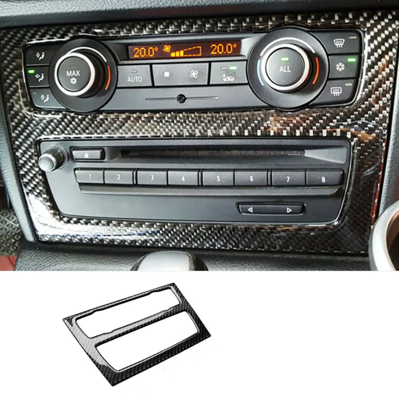 Декоративная наклейка на панель CD центральной консоли автомобиля отделка из