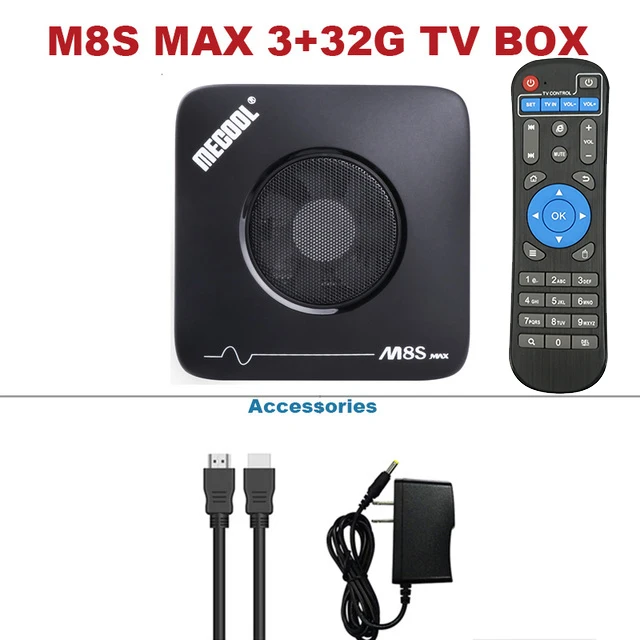M8S MAX Mecool 3 ГБ 32 ГБ Android ТВ приставка Смарт ТВ приставка Amlogic S912 2,4G 5G Wifi Bluetooth вентилятор ТВ приставка 4K потоковая M8S Max медиаплеер - Цвет: M8S MAX