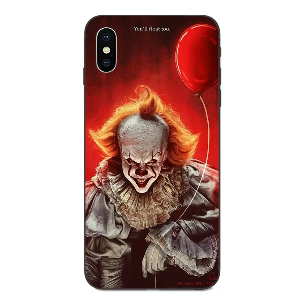 as picture ТПУ с милыми для Huawei Honor 5A 6A 6C 7A 7C 7X8 8A 8C 8X9 9X10 10i 20 Lite рro Джокера клоун поплавок его с забавным мультяшным - Цвет: as picture