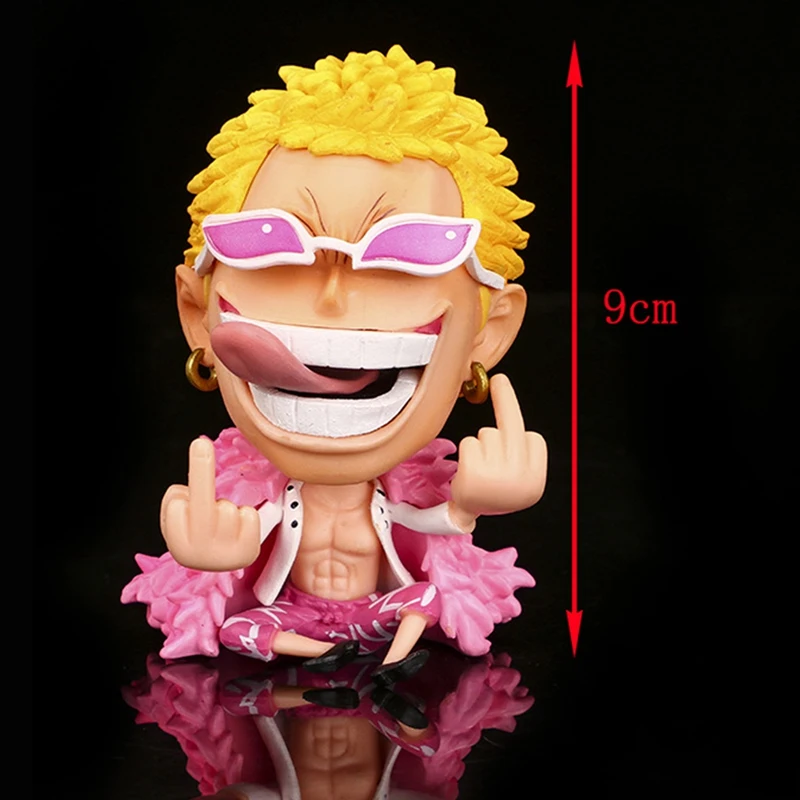 

9CM One Piece Character Figure Boa Hancock/Boa Hankokku Douflamingo PVC Action Doll Collection Model Gift Toy