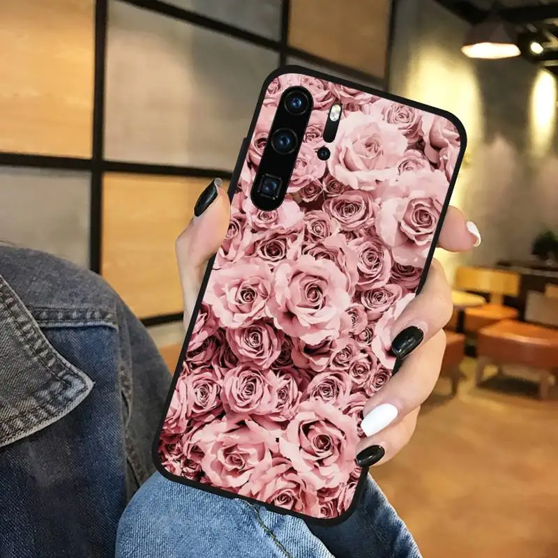 

Retro cartoon artistic flower Phone Case Funda For Huawei P9 P10 P20 P30 Lite 2016 2017 2019 plus pro P smart