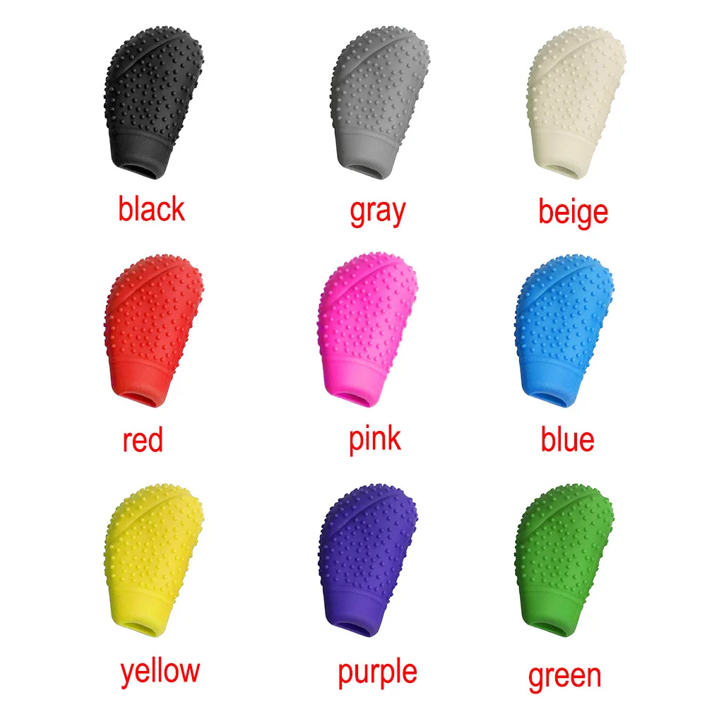 1 шт. Автомобильный Круглый Силиконовый чехол для рычага переключения передач