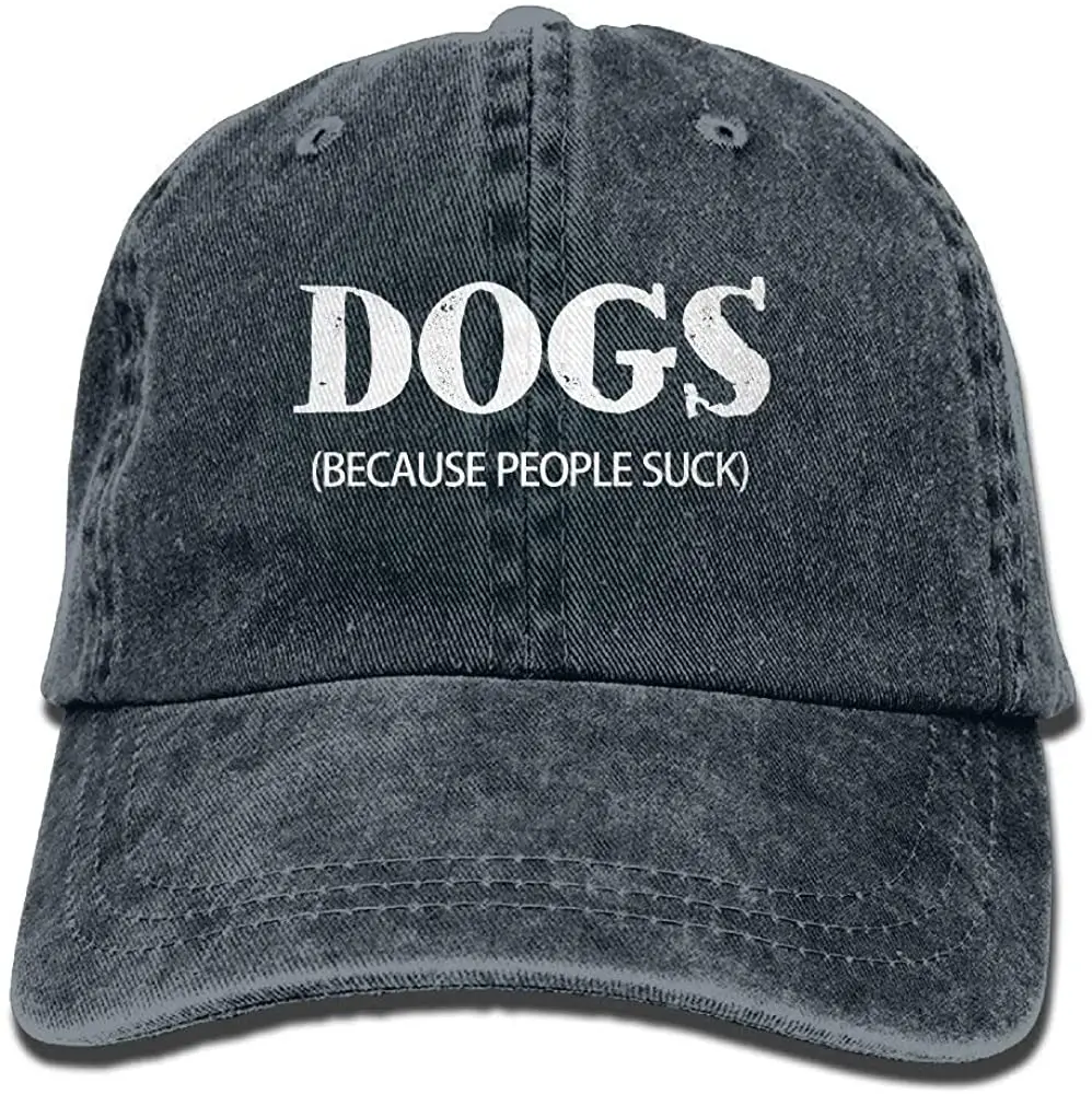 

MNBHat People Suck Dogs Unisex Adult Adjustable Denim Cowboy Hat Casquette