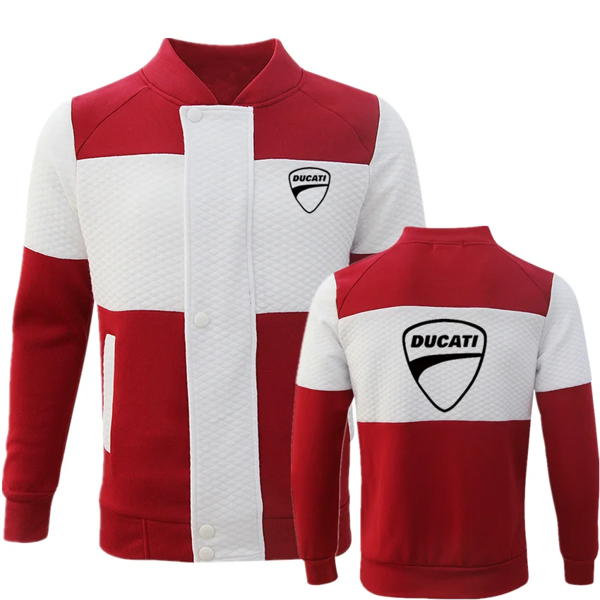 

Ducati Car Logo Fall/Winter 2021 Men's Jacket Hooded Jacket Casual Zipper Sweater Men's Sportswear Fashion Men's Hoodie DK17