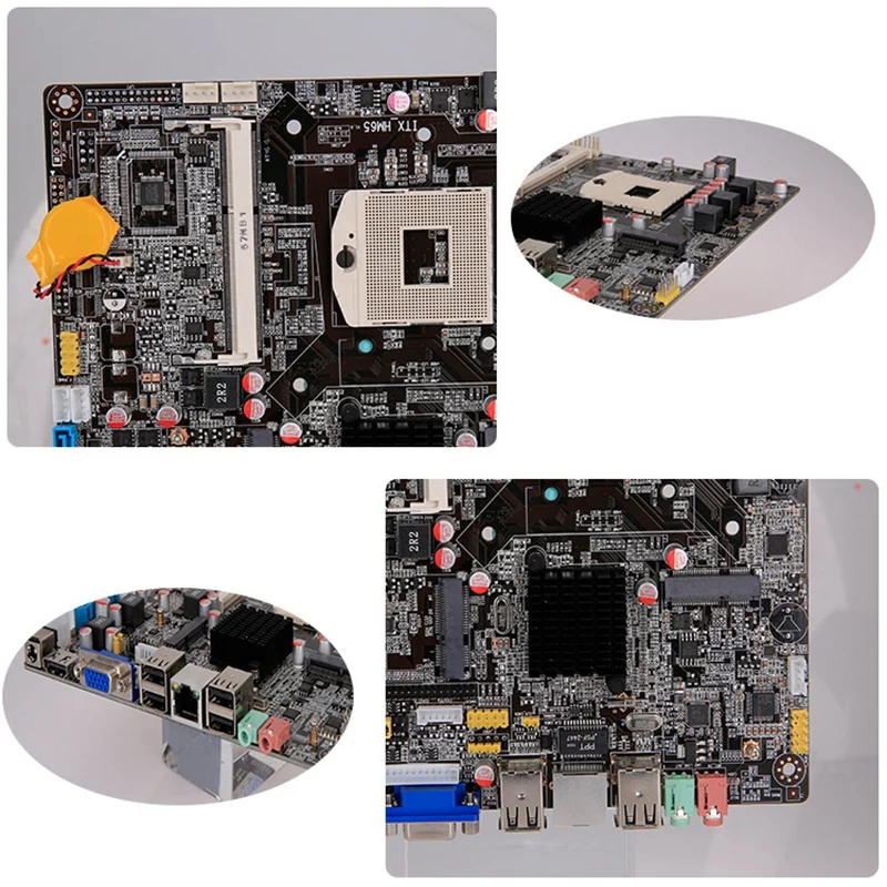 HOT-Hm65-988 ультра-тонкая одна материнская плата компьютера I3I5I7 маленькая Материнская плата ноутбука материнская плата