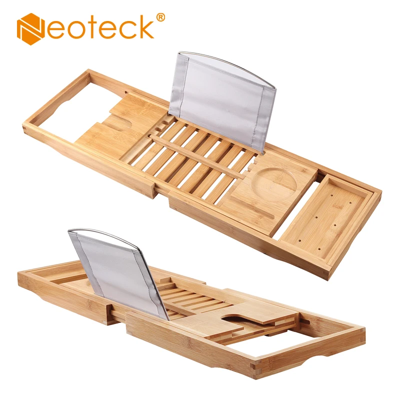 

Подставка для ванны Neoteck, деревянная, регулируемая