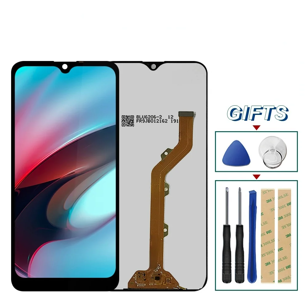 

For Tecno 11s CB7 LCD Screen 6.2'' Full LCD Complete for Tecno 11s CB7 LCD Display Touch Screen Digitizer Assembly
