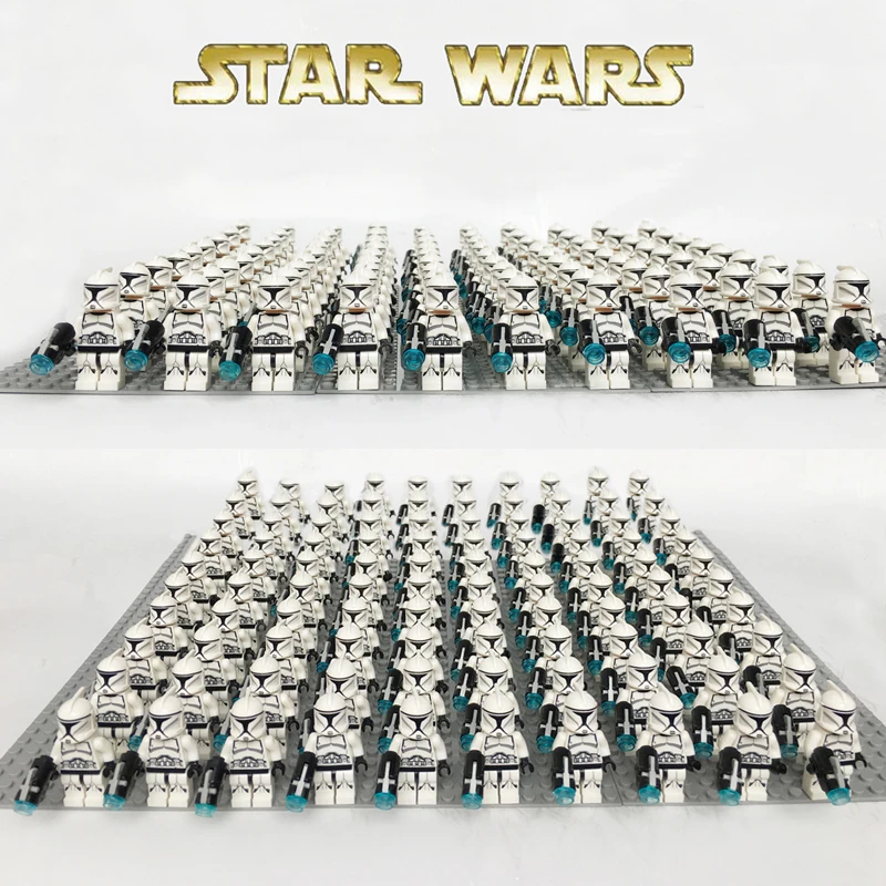 Новинка 100 шт./лот, Звездные войны, серия 8, первый заказ, trooper sw667, совместимый 75166, детские игрушки