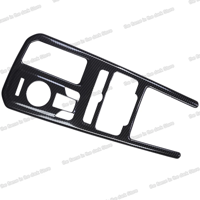 

Lsrtw2017 Carbon Fiber Car Center Control Gear Panel Frame Trims for Kia K5 Optima 2020 2021 Accessories Auto Styling