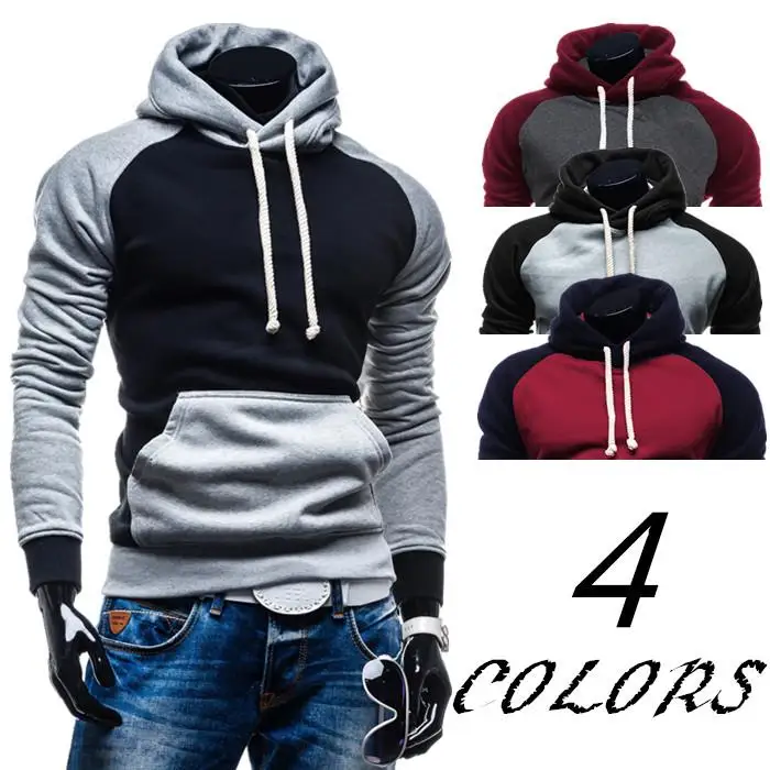 Весенне-зимние толстовки толстовка мужская хлопковая спортивная одежда тонкий