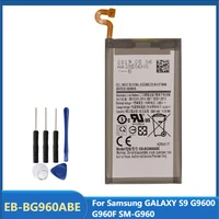 original replacement phone battery eb bg960abe for samsung galaxy s9 g9600 g960f sm g960 rechargeable batteries 3000mah