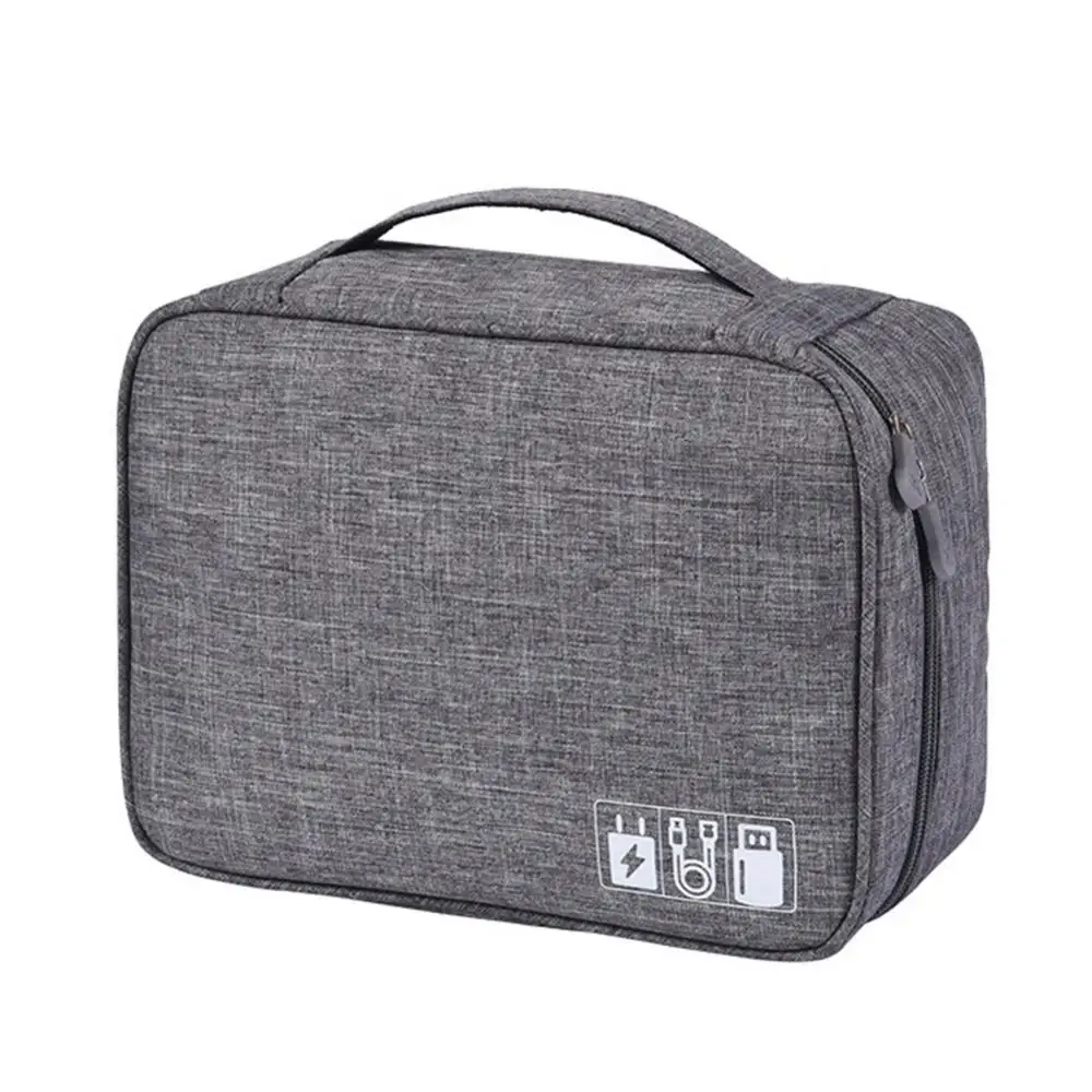 

80%HOT Portable Travel Dust-proof Charger Data Cable Electronics Storage Bag Organizer