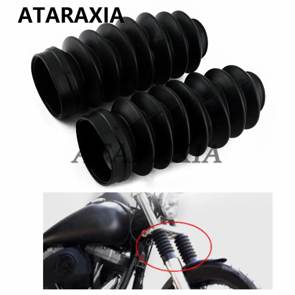 2 шт. 39 мм мотоциклетная передняя крышка вилки гетры резиновые Длинные сапоги для