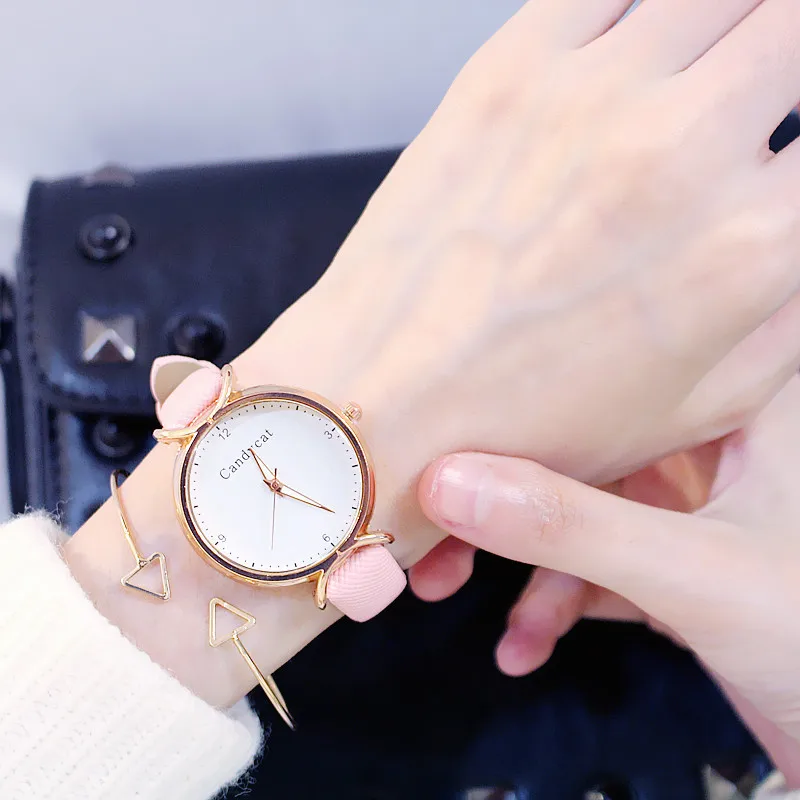 

Women's Watch Fashion Girl Student Korean Style Very Simple and Elegant Fashion Hipster All-Match Mori Girl Line Ladies Watch
