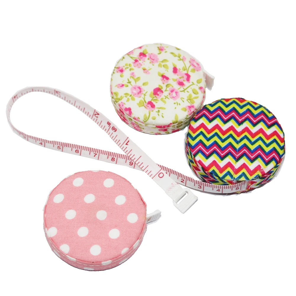 

1pc 1.5m/60inch Tape Measure Portable Retractable Ruler Measuring Tape for Baby Body-Measuring DIY Sewing Tools Accessories