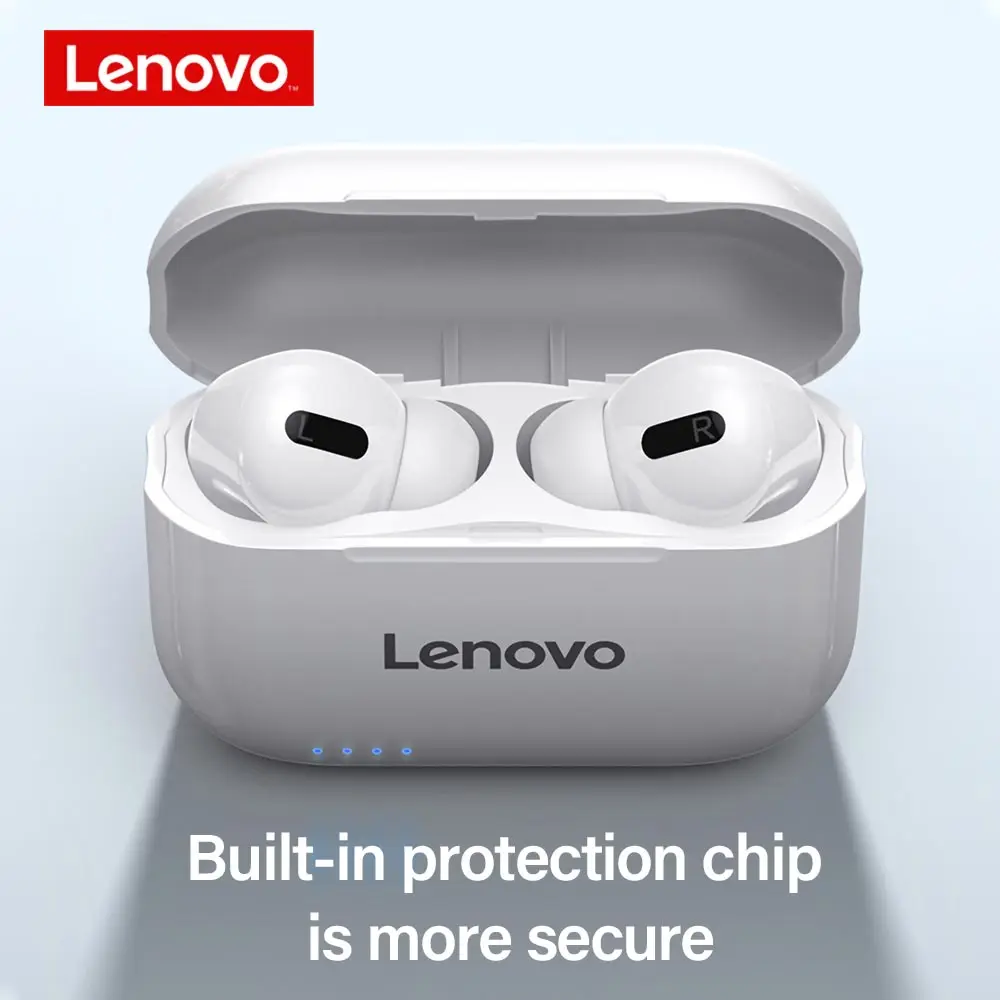

Original Lenovo LP1S TWS Bluetooth Earphone Sport Wireless Headset Stereo Earbuds HiFi Music With Mic For Android IOS Smartphone