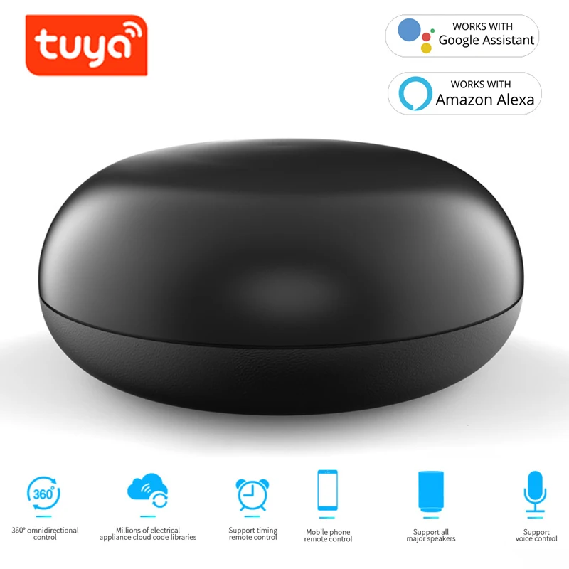 Умный беспроводной Wi-Fi пульт дистанционного управления Tuya инфракрасный для