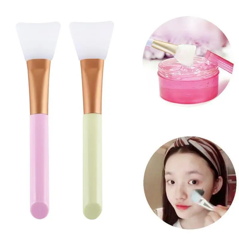 

Beauty salon soft head mask stick beauty DIY silicone brush mask F3U5