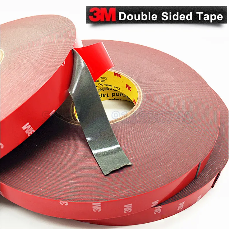 

Car Double sided Tape 3M Heavy Strong Permanent Auto 12/15/20/30/40/50MM Super Sticky Stainless Steel Acrylic Aluminium Panel