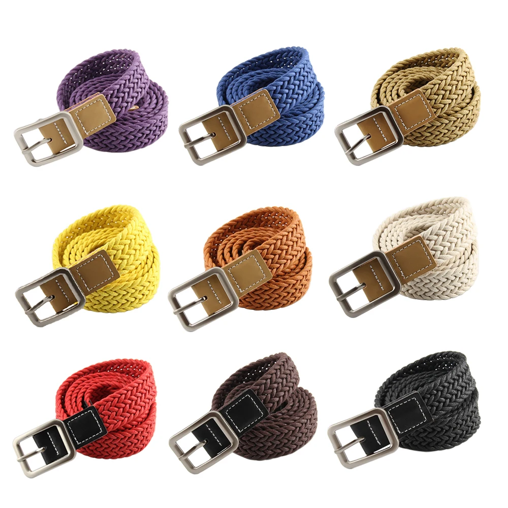 

Повседневный Женский Плетеный поясной ремень, ремни планкой 100 см, женский ремень, широкий ремень для джинсов, черный металлический ремень с...