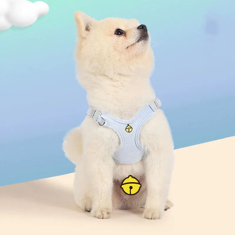 

Регулируемый жилет для собак, воздухопроницаемая нейлоновая поводок для щенков, для прогулок и путешествий