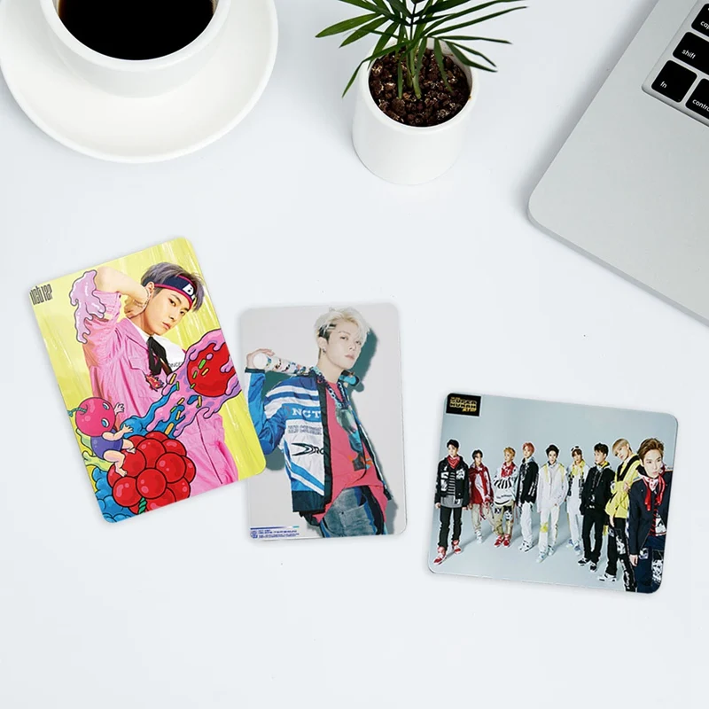 54 шт./компл. KPOP NCT 127 новый альбом HD Фотокарточка самодельная ломо-карточка для