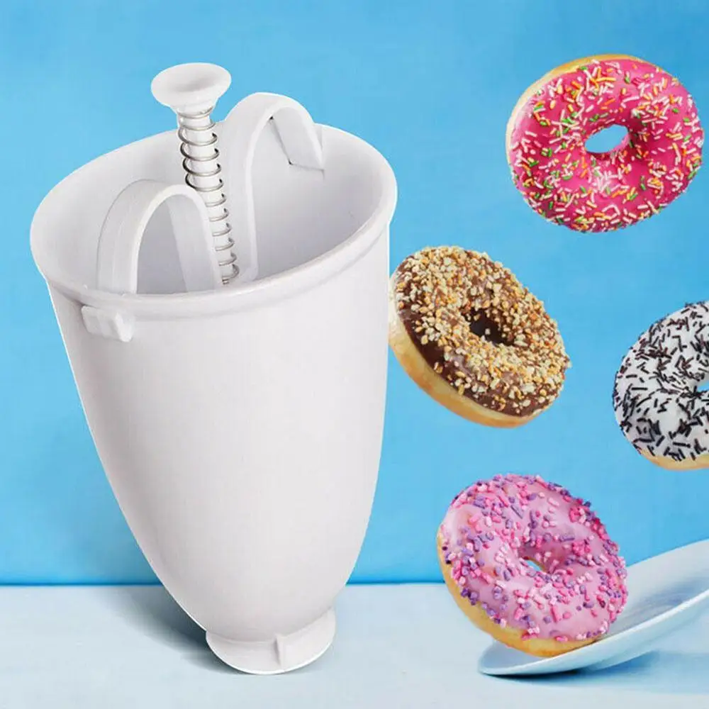 Пластиковая ручная машина для пончиков Легкая приготовления инструмент выпечки