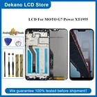 ЖК-дисплей для Moto G7 power XT1955-5-6 157 мм, дисплей с сенсорным экраном и дигитайзером в сборе для Motorola XT1955-1-2-4-7 155 мм