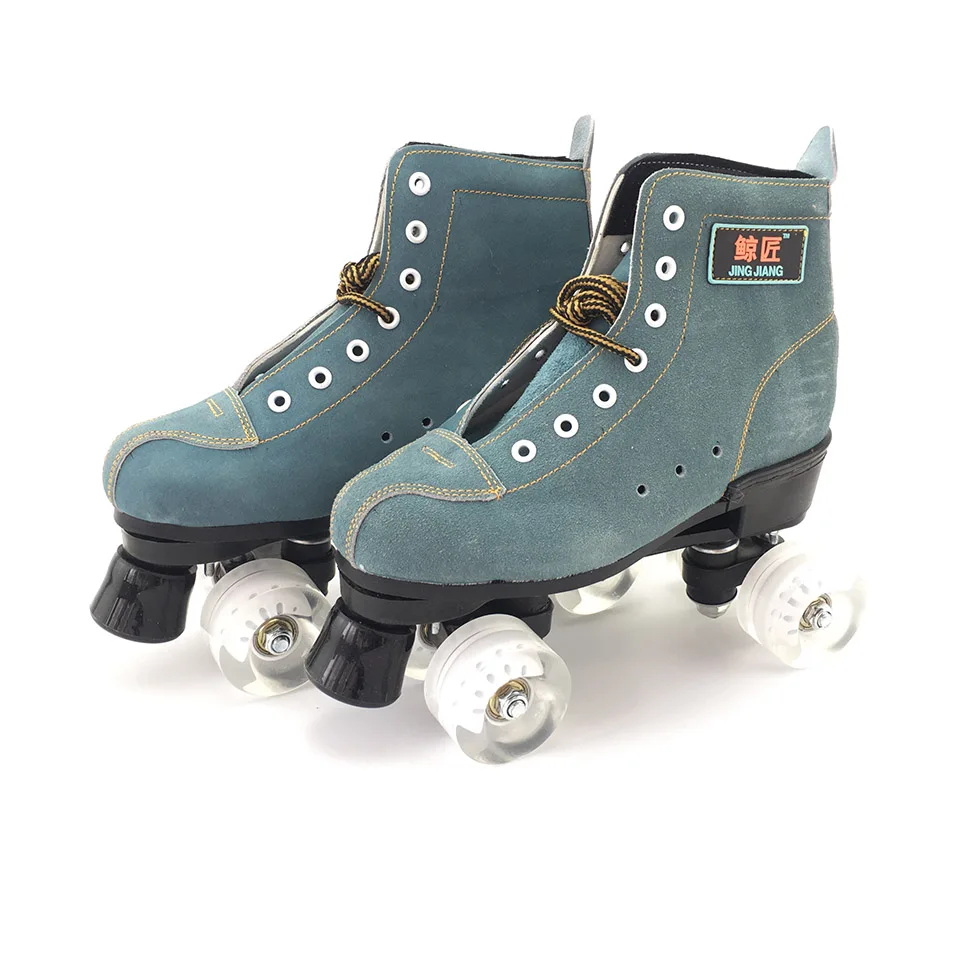 BSTFAMLY роликовые коньки из искусственной кожи для взрослых двойные две обувь