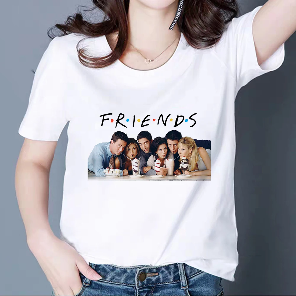 

2021 Friends Series Latest Fashion Trends T-shirt Women Shirt I’m A Simple Woman Friends T-shirts Simple Cheap Women Tee Tops