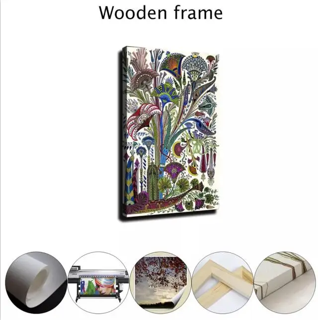 

African Art HD Canvas Print Home Decor Paintings Wall Art Pictures