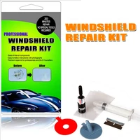1 set windshield crack quick repair tool universal high quality crack repair liquid reducing agent glue automobile repair parts