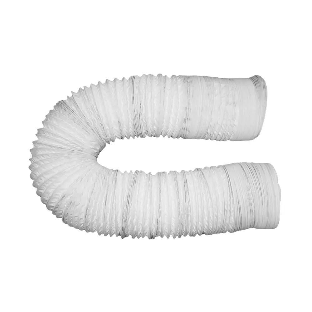 Выхлопная труба 600 см домашний вентиляционный шланг канал серебристо-белый ПВХ