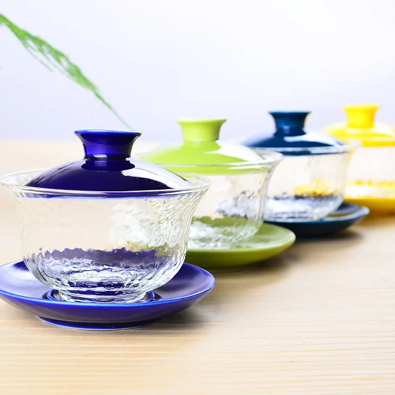 Чаша в форме молотка большой стеклянный чайник японском стиле чаша Sancai