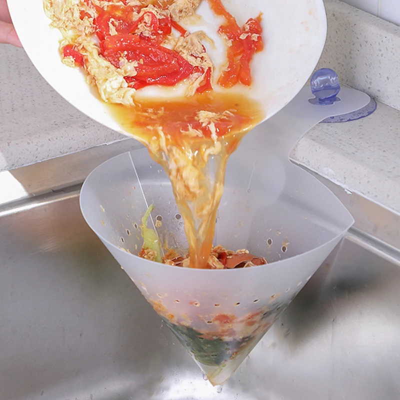 Складная подставка на раковину фильтр Кухня остатки присоски сетка/сливная