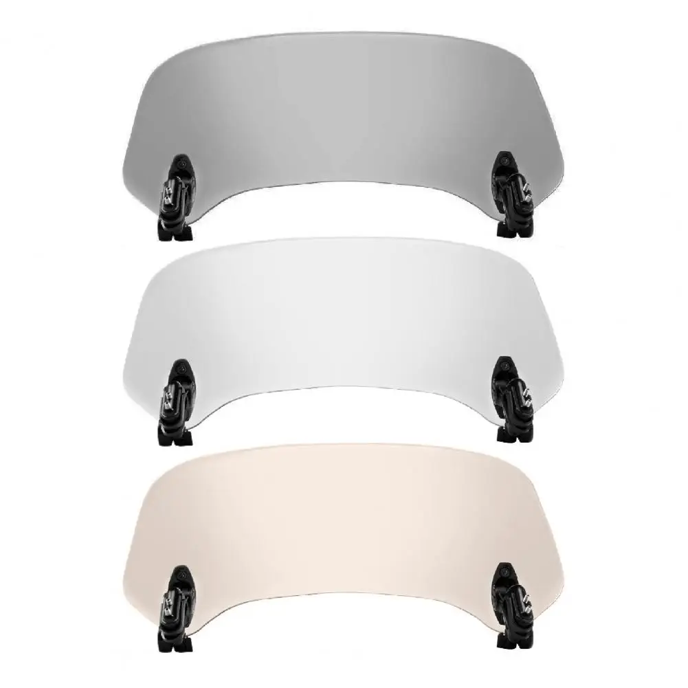 

55% Hot Sales!!! CB500X CB500F CBF190X Windshield Extension Clamp-On PC Motorcycle Adjustable Windshield for Honda