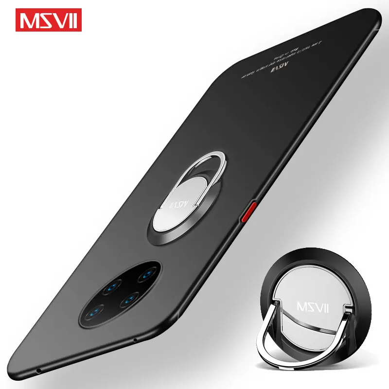 Чехол Msvii для OnePlus 7 T чехол с кольцом на палец тонкий скраб Coque One Plus T/7 Pro